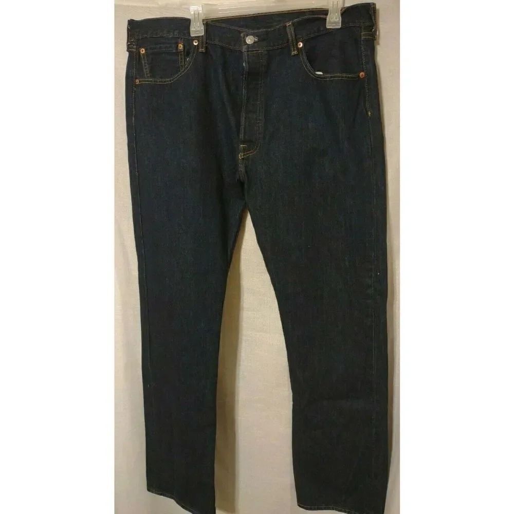 Men's Levi's 501 jeans Vintage 38 x 32 Button Fly Original Cut Riveted American
